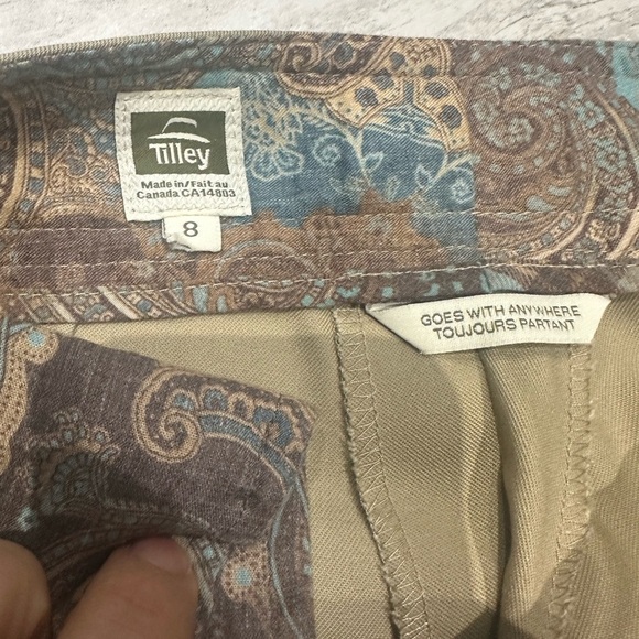 TILLEY - Women's Straight Leg Pants - Khaki - Picture 4 of 4